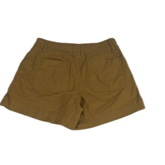 A New Day Brown Flat Front Shorts Women’s Size 4 - Picture 2 of 5